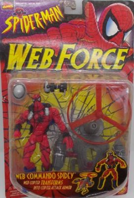 SPIDER-MAN - WEB FORCE - WEB COMMANDO SPIDEY